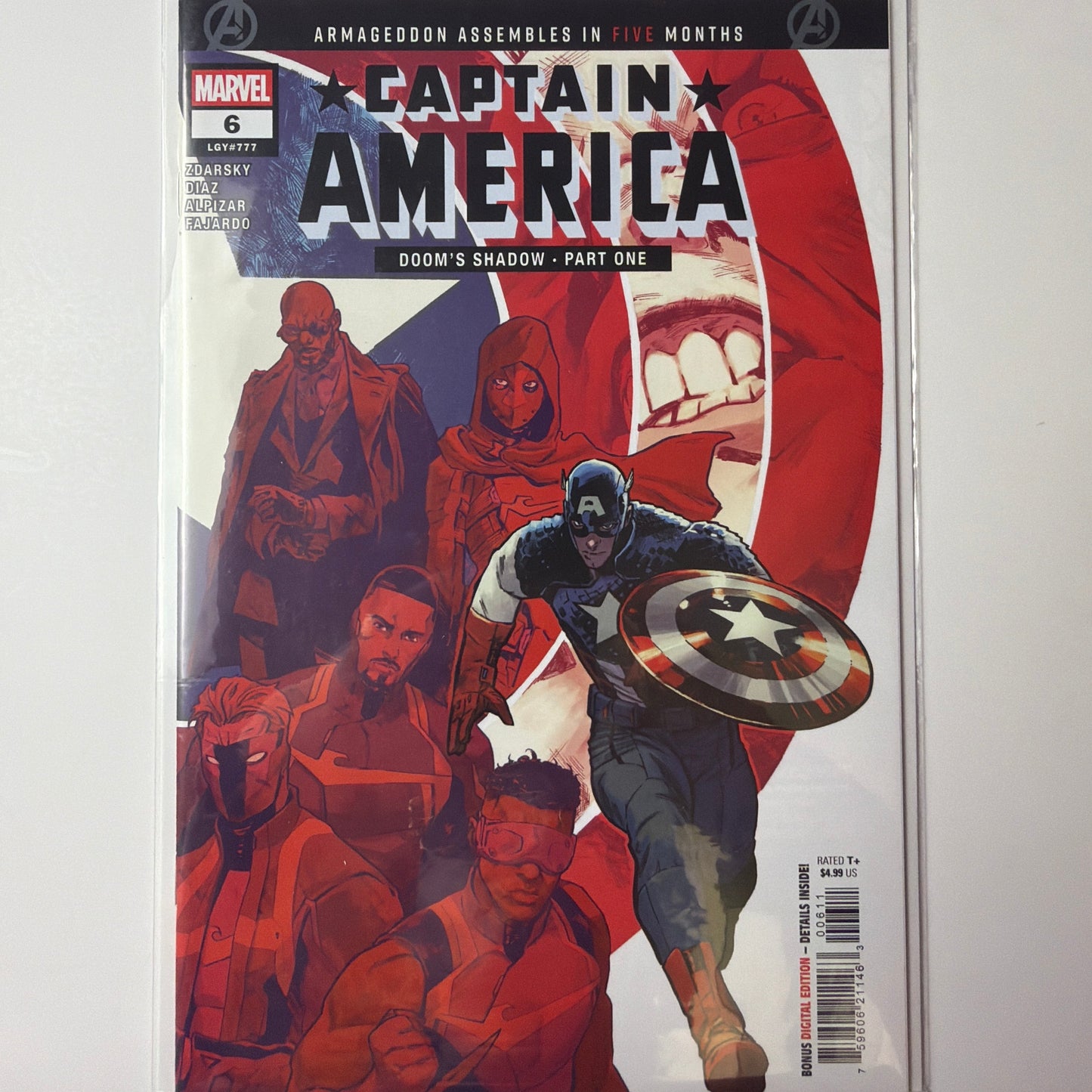 Captain America Dooms Shadow pt. 1 #6