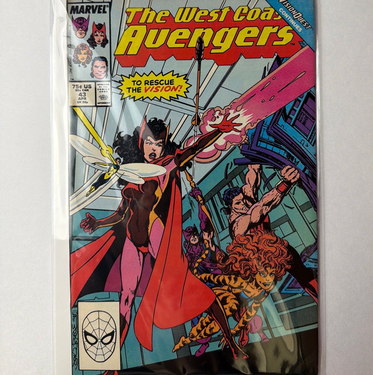 The West Coast Avengers #43