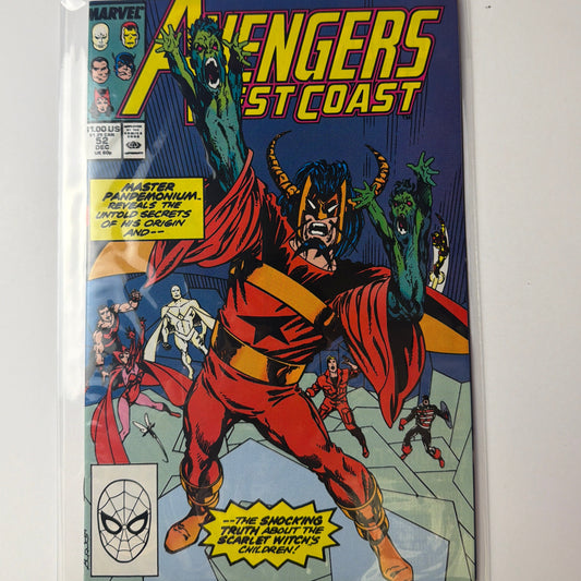 Avengers West Coast #52