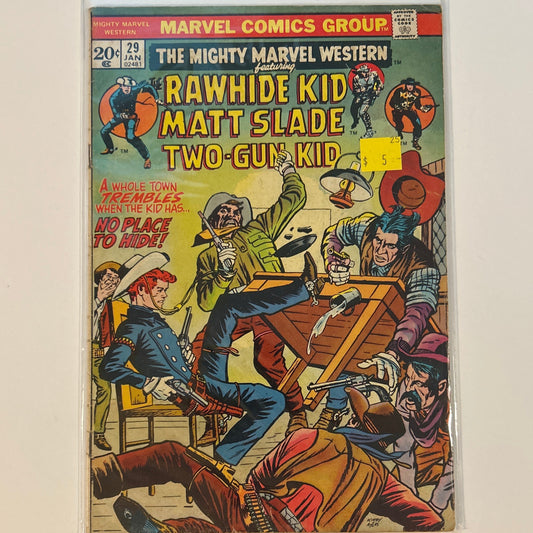The Mighty Marvel Western featuring Rawhide Kid Matt Slade Two-Gun Kid #29