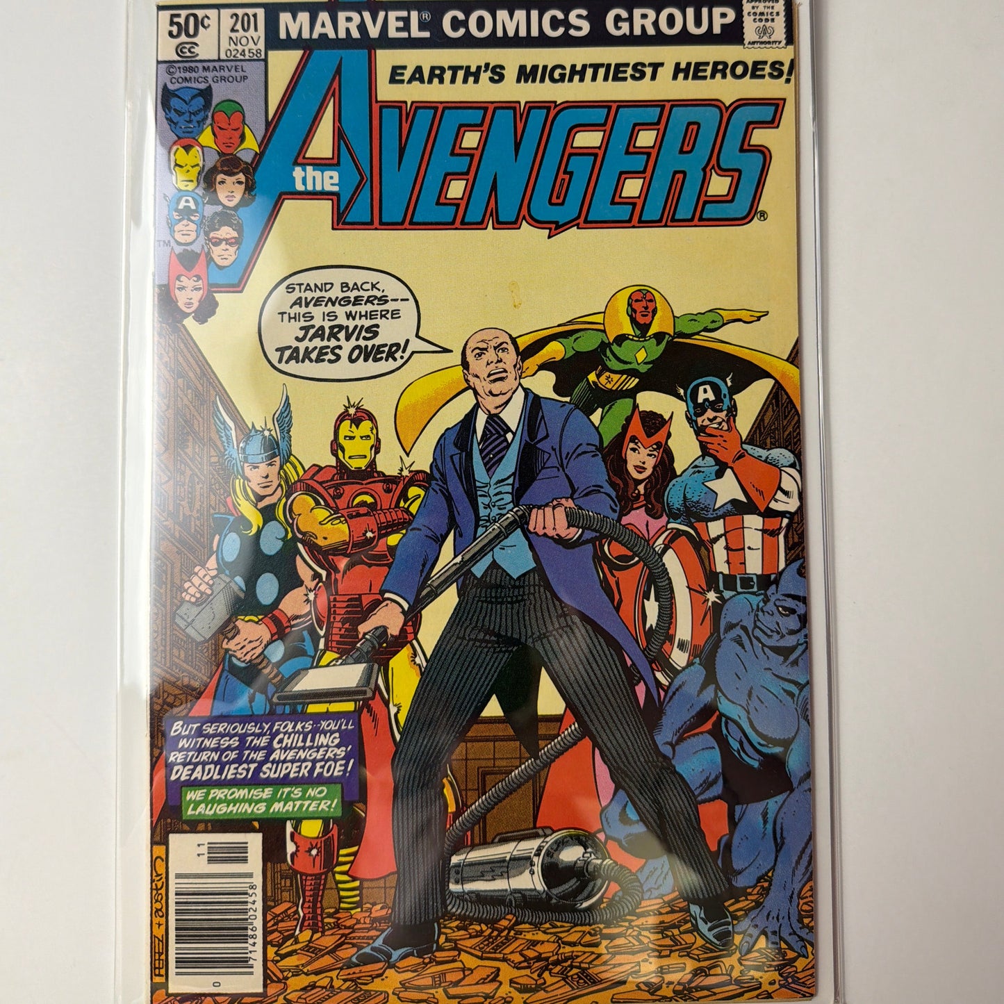 Earths Mightiest Heroes The Avengers #201