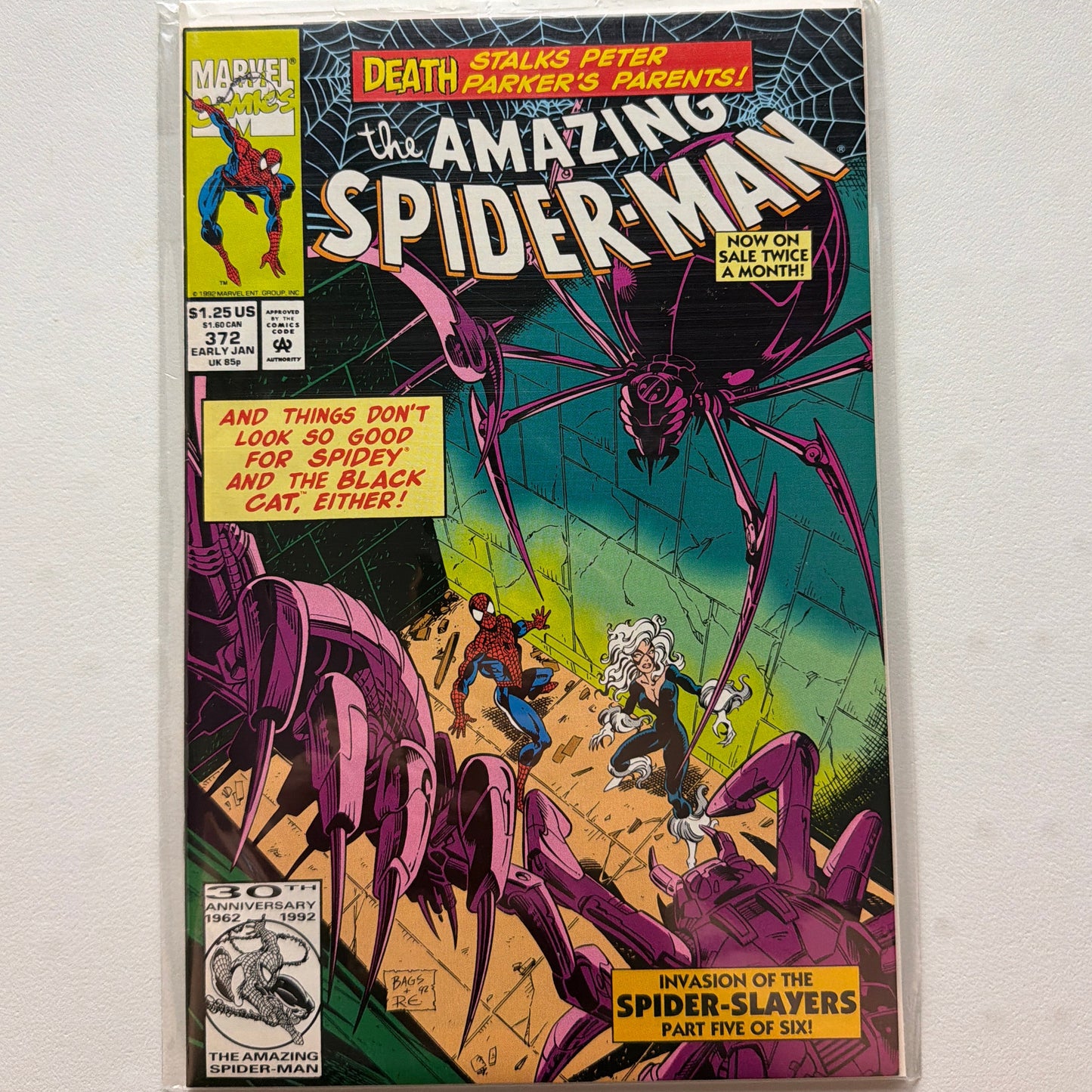 The Amazing Spider-Man #372 (NM-)