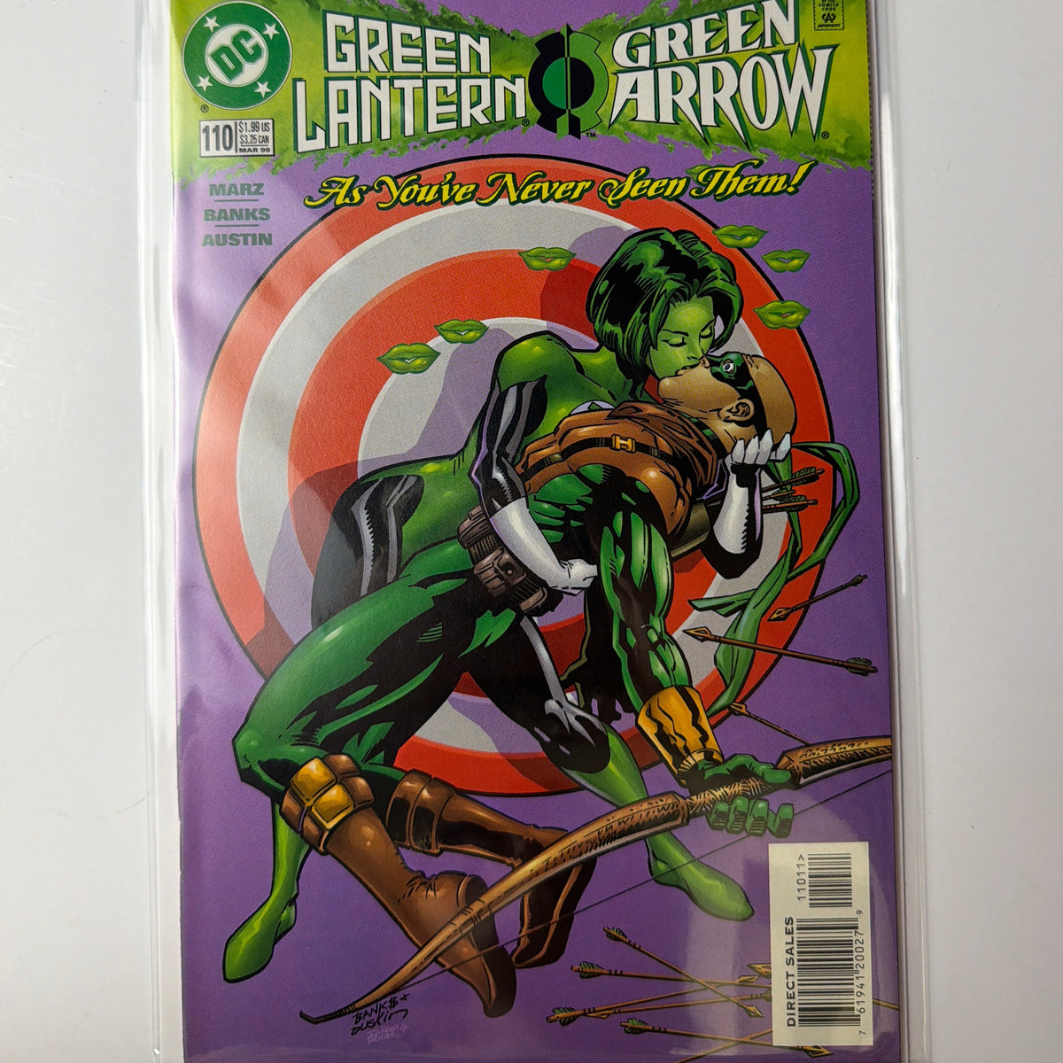 Green Lantern and Green Arrow #110