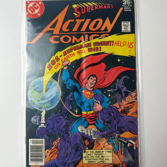 Superman’s Action Comics #478