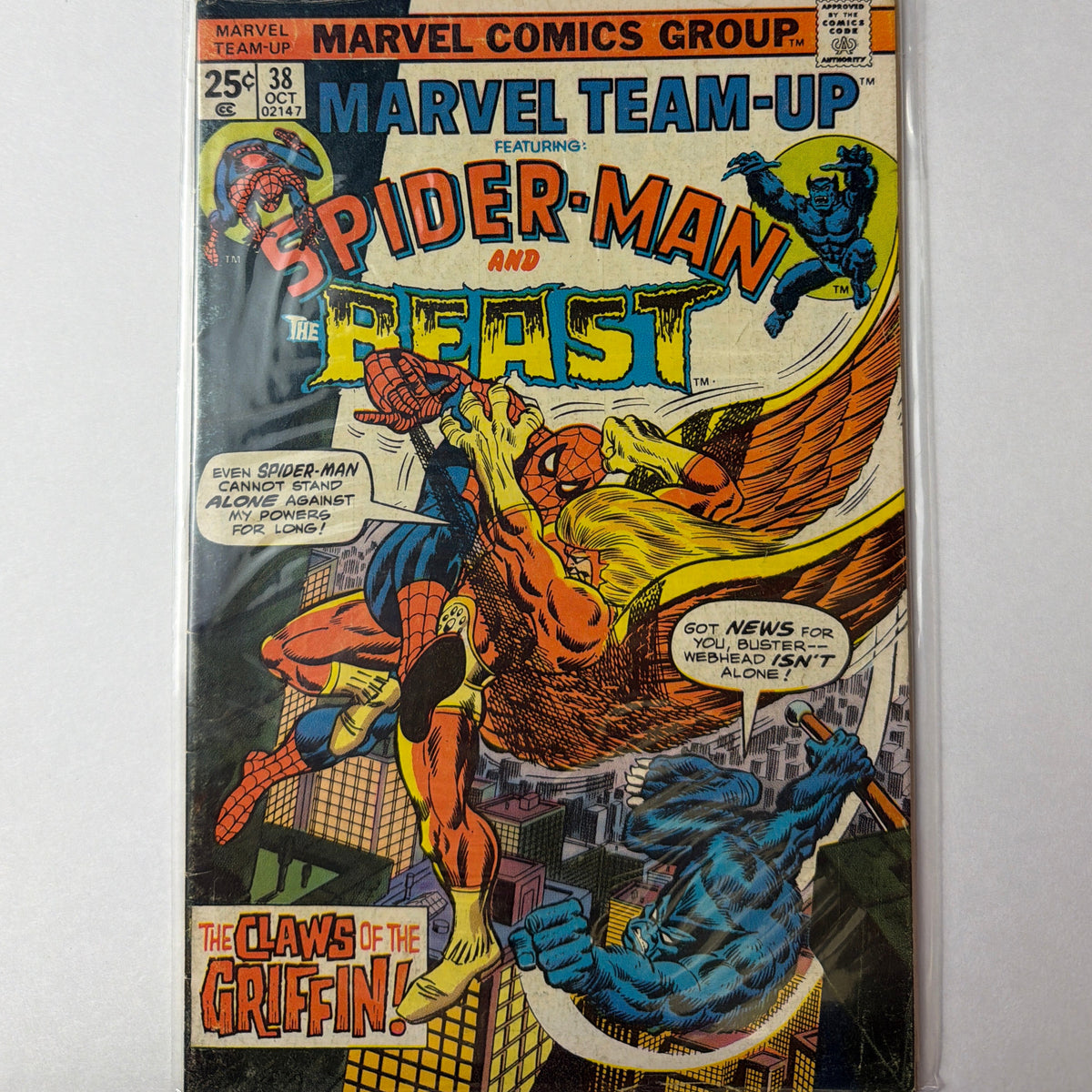 Marvel Team-Up Featuring Spider-Man and The Beast #38 (FN-)