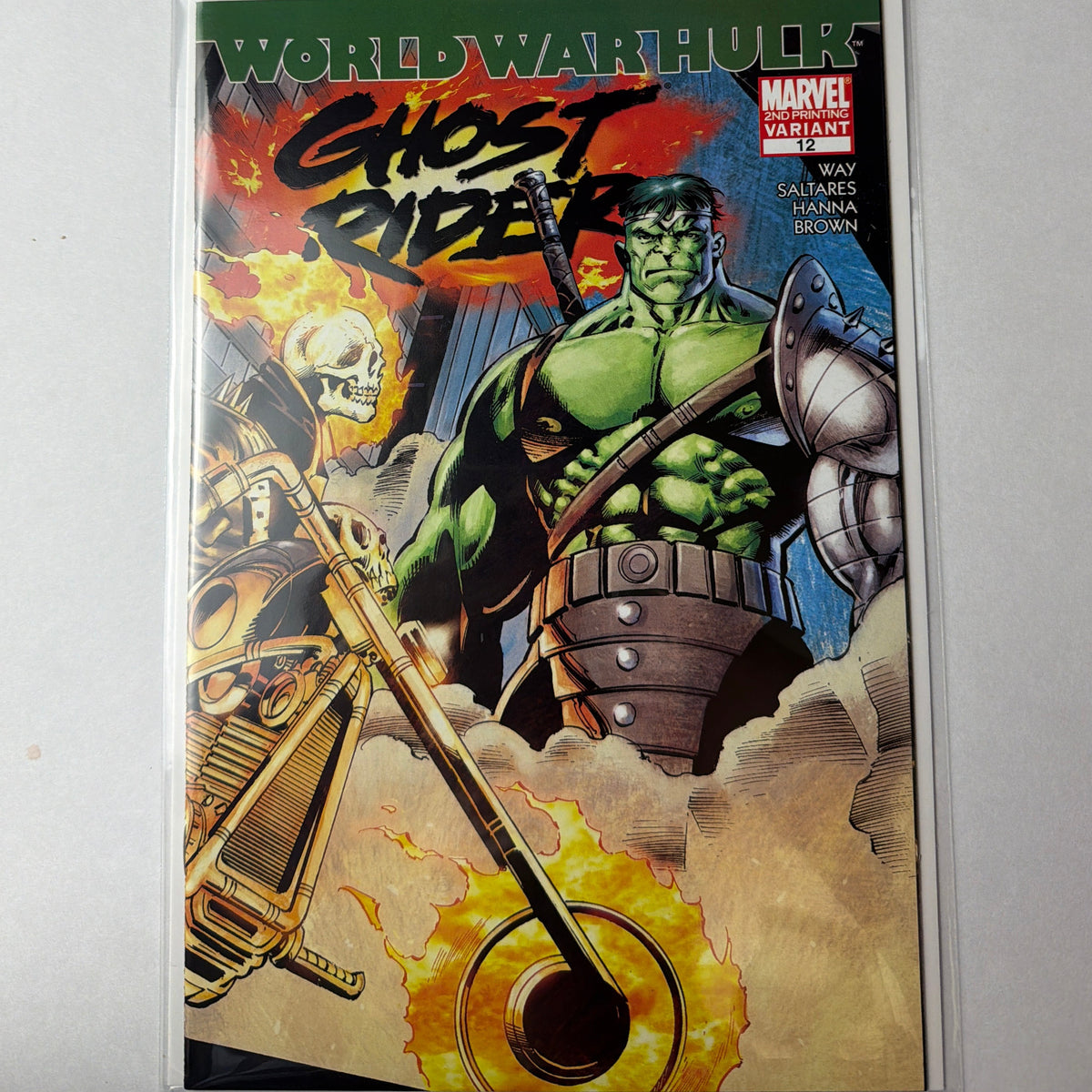 World War Hulk and Ghost Rider #12