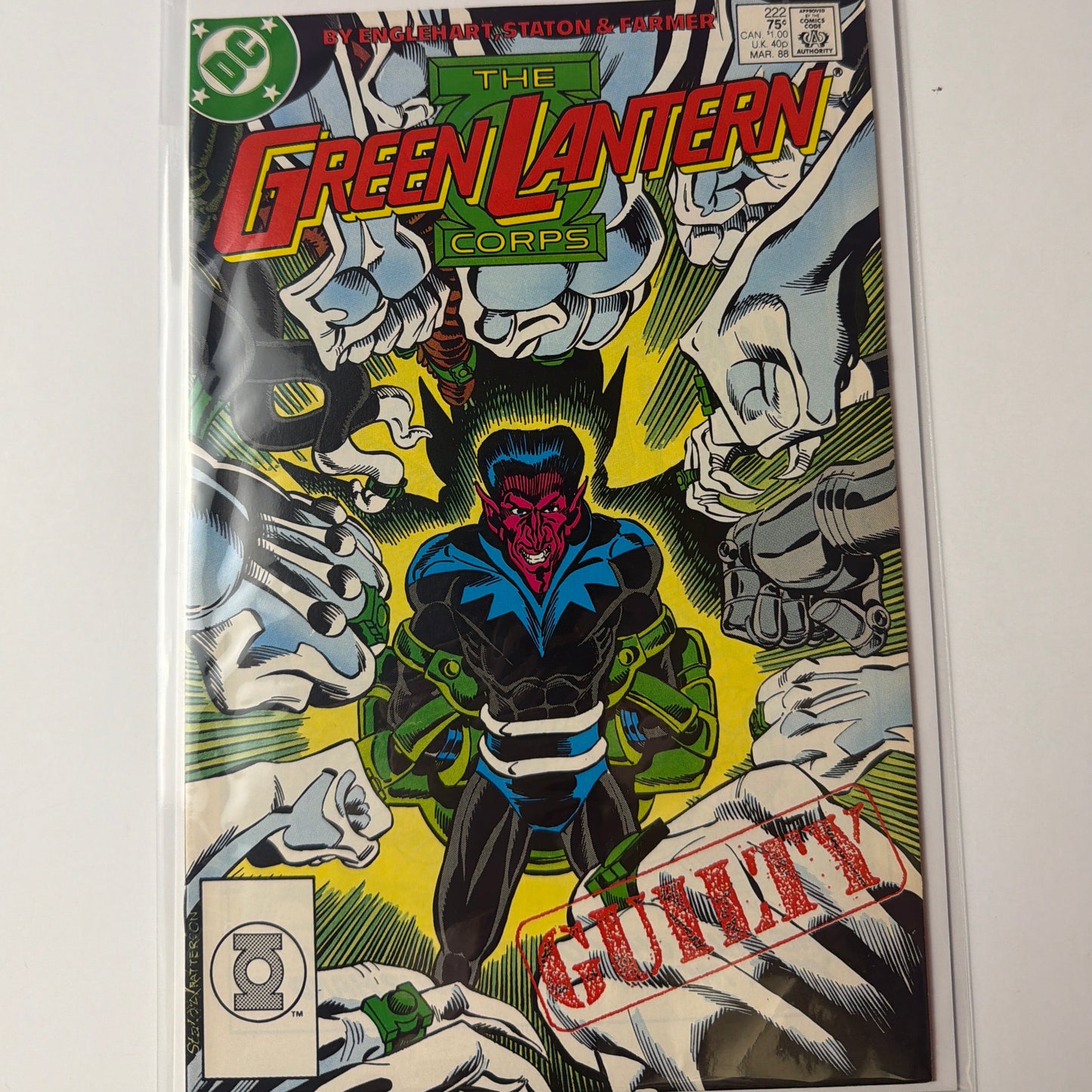 The Green Lantern Corps #222