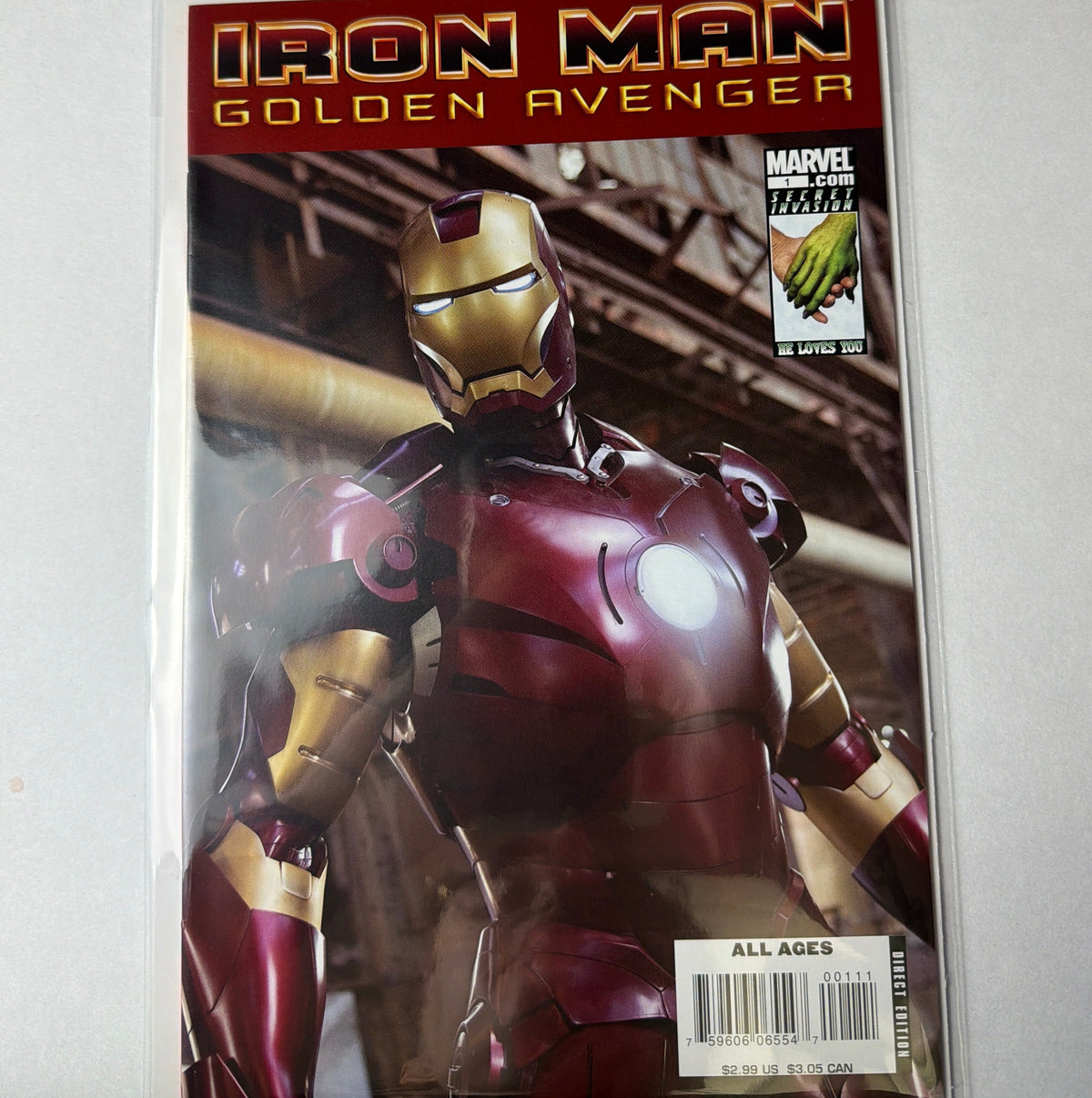 Iron Man Golden Avenger #1