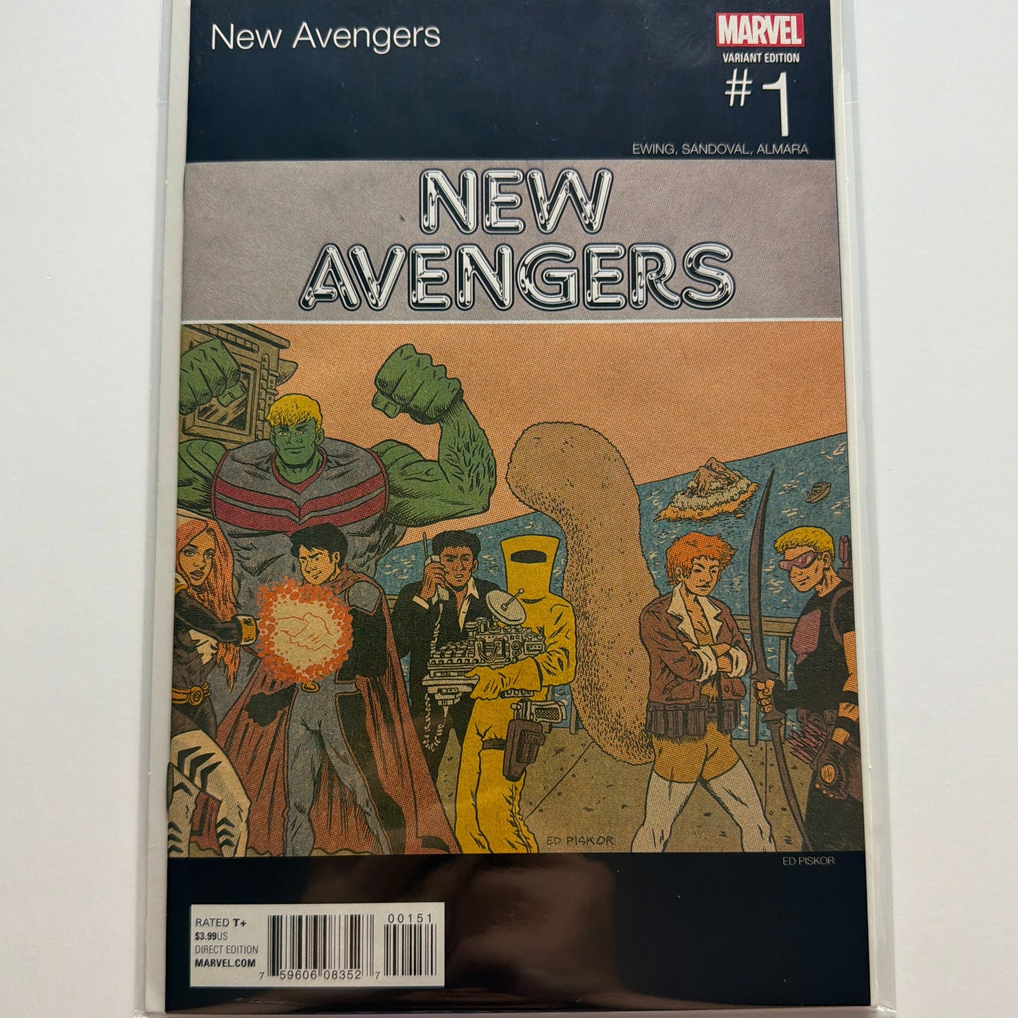 New Avengers #1 HipPop Variant (NM-)