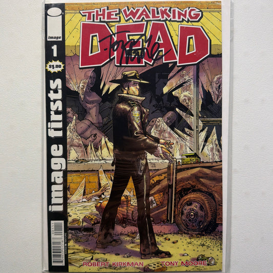 The Walking Dead #1 (NM-) Signed (Tony Moore)