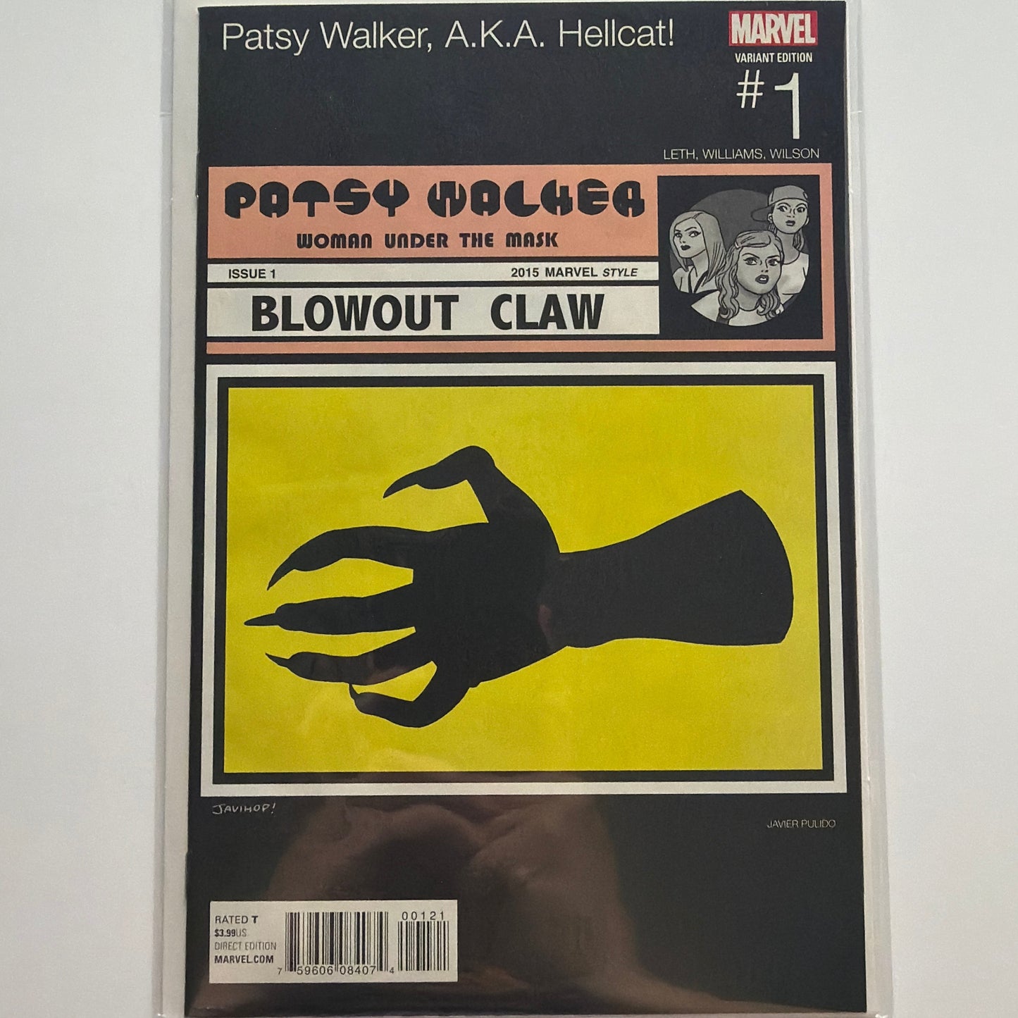 Patsy Walker, A.K.A. Hellcat! #1 HipPop Variant (VF+)