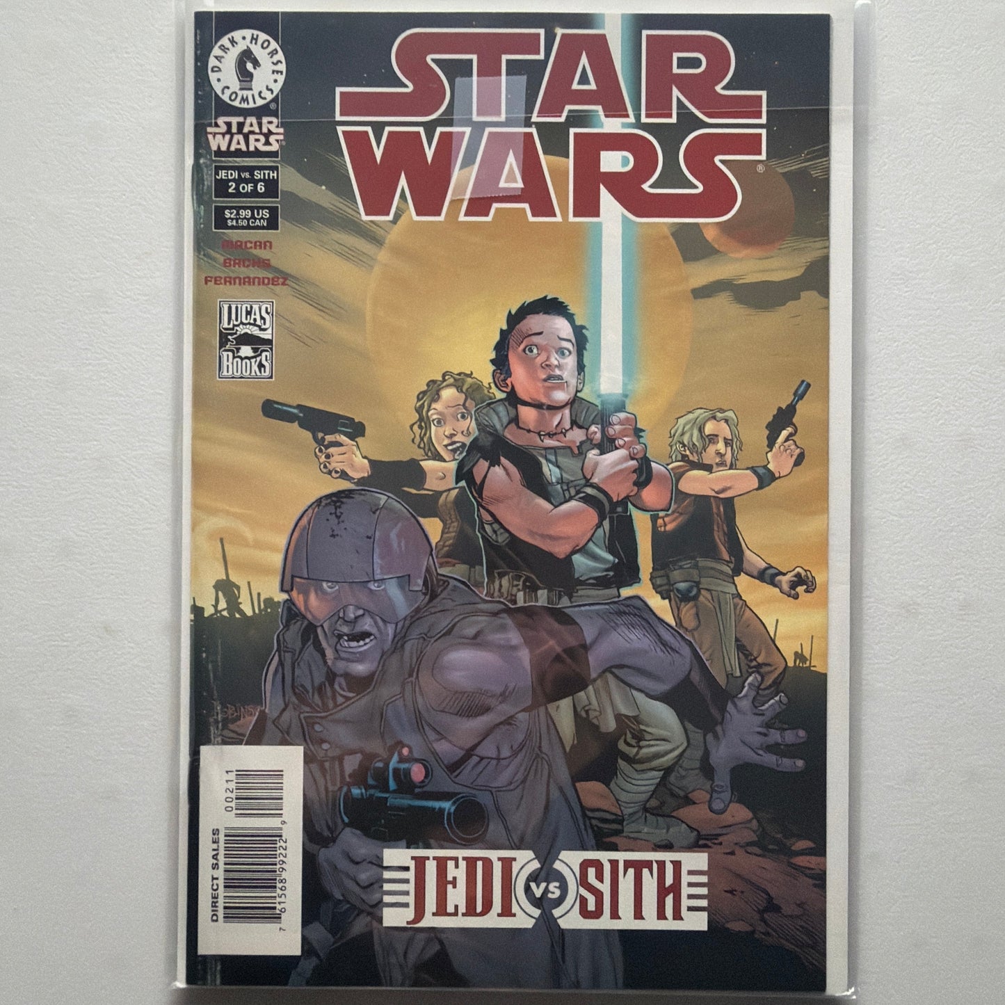 Star Wars: Jedi vs. Sith #1, #2 (VF/NM)