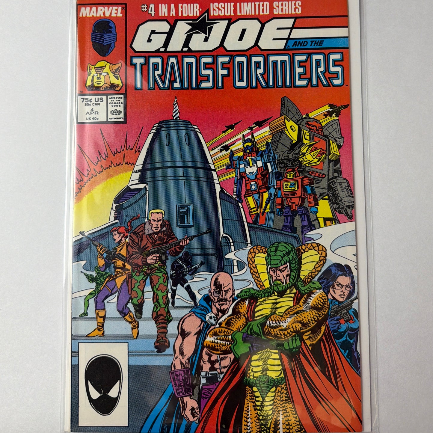 G.I.Joe and The Transformers #4 (NM-)