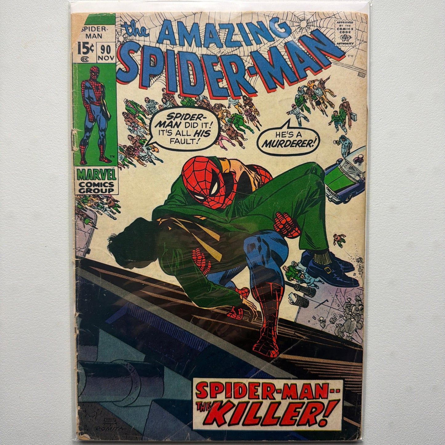 The amazing Spider-Man #90 (GD)