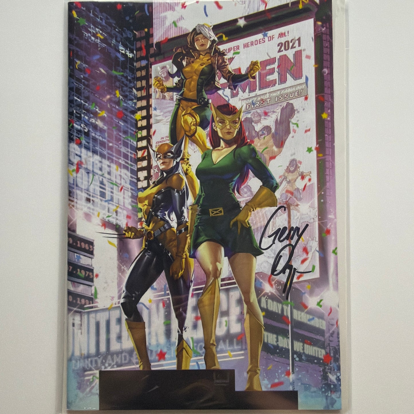 X-men #1 Virgin Variant Signed w/COA