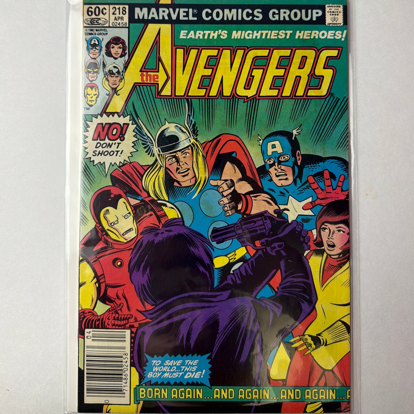 Earths Mightiest Heroes The Avengers #218