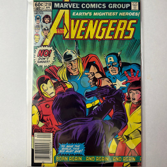 Earths Mightiest Heroes The Avengers #218