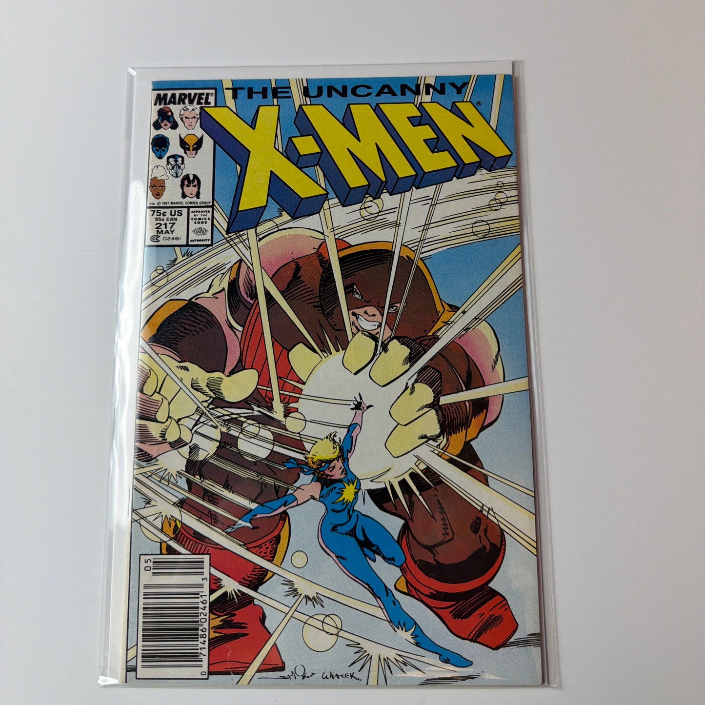 Uncanny X Men #217