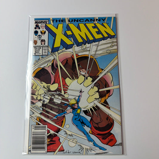 Uncanny X Men #217