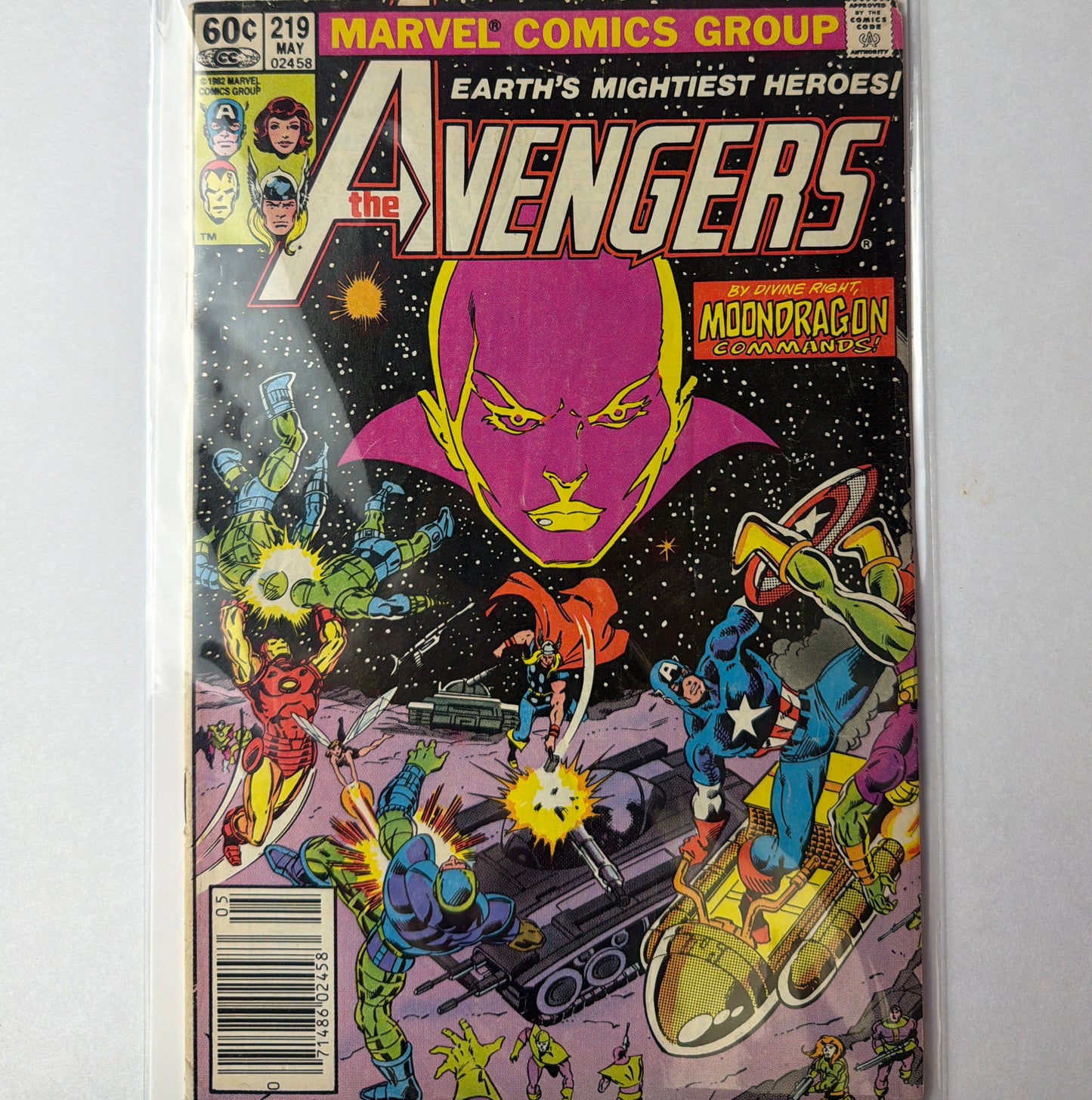 Earths Mightiest Heroes The Avengers #219