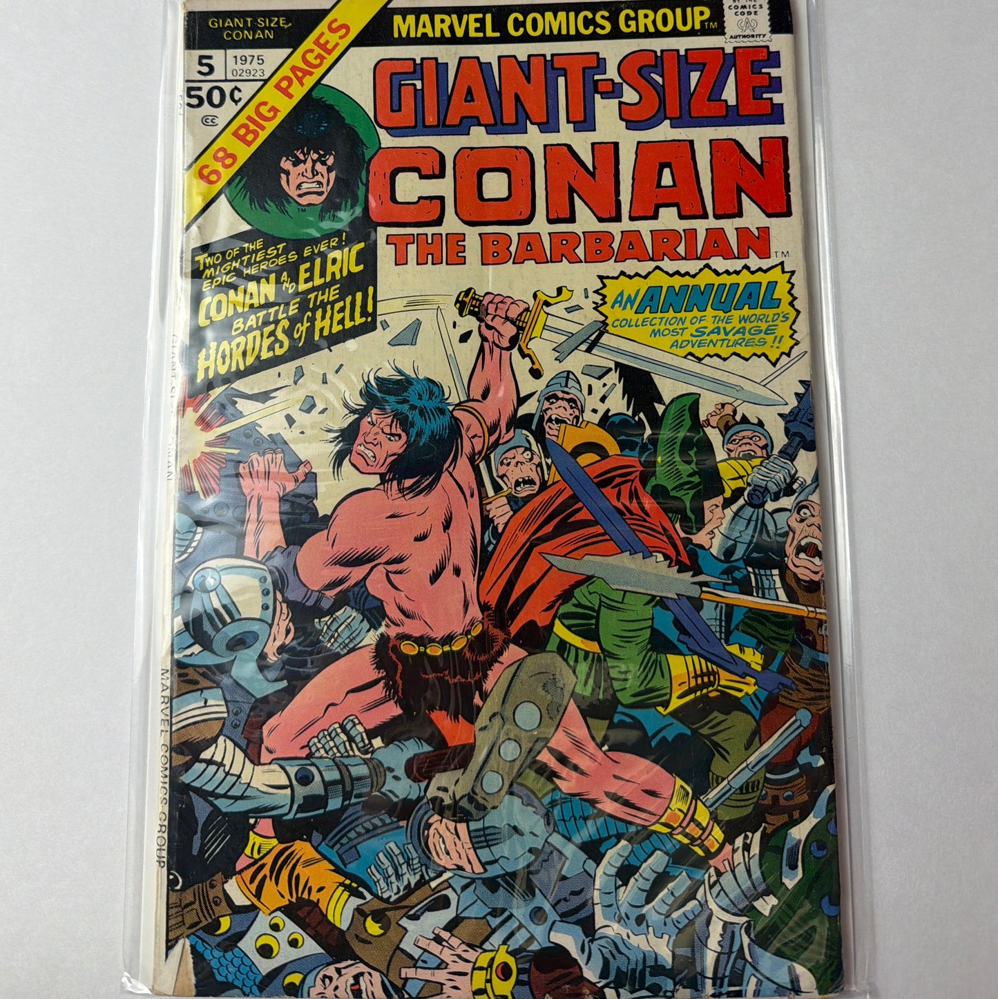 Giant-Sized Conan The Barbarian #5 (VG-)
