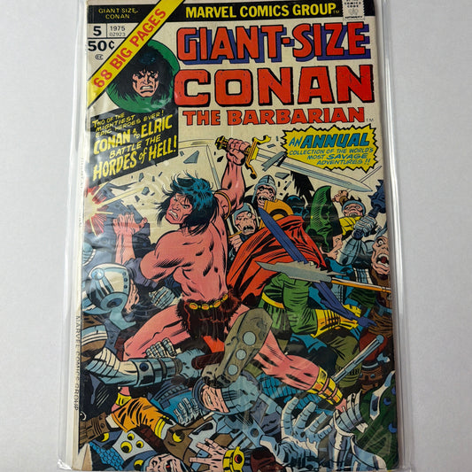 Giant-Sized Conan The Barbarian #5 (VG-)
