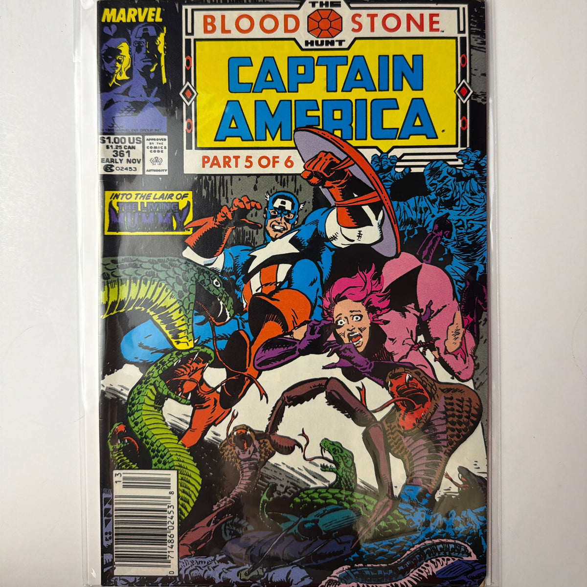 Captain America #361