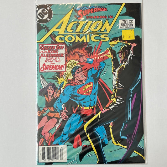 Superman Starring in Action Comics #562