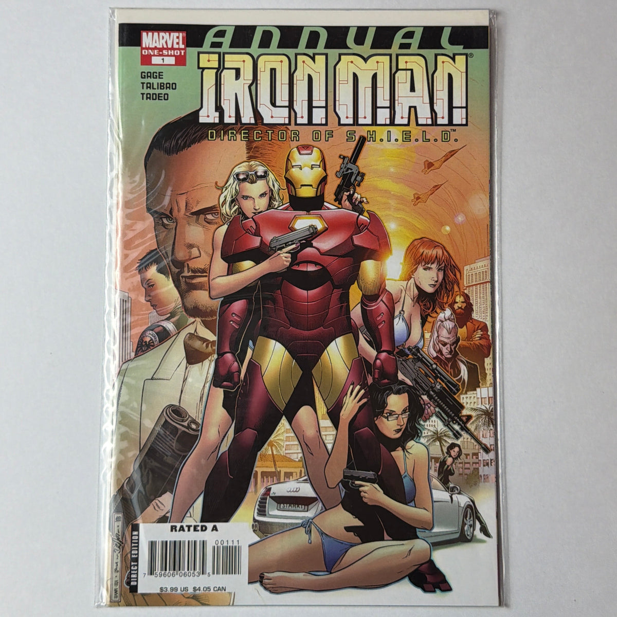Iron Man Director of S.H.E.I.L.D #1