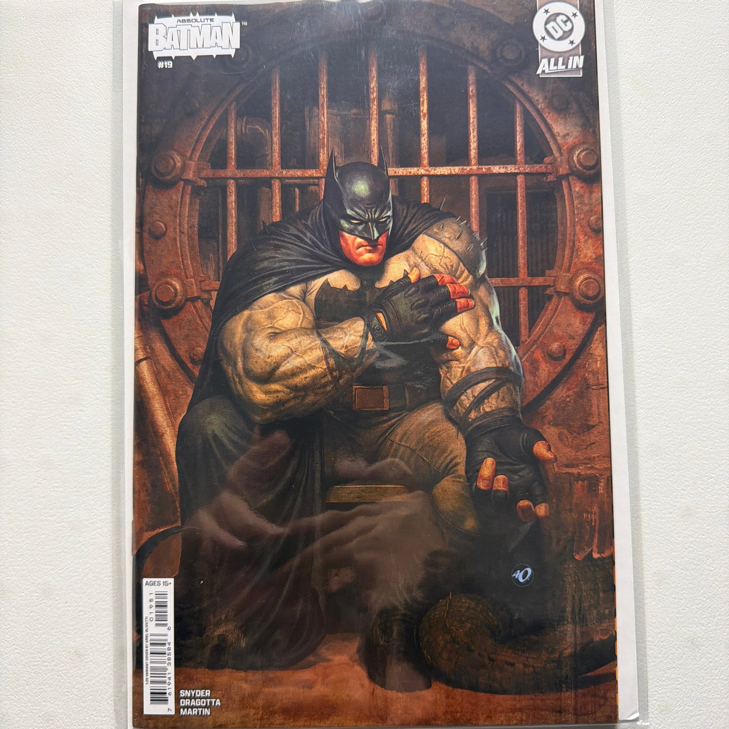 Absolute Batman #19 1:25 Variant (NM-)