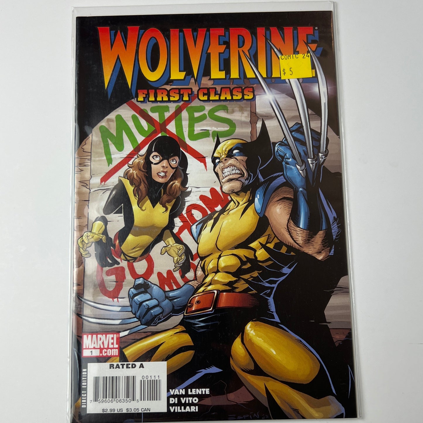 Wolverine first class #1