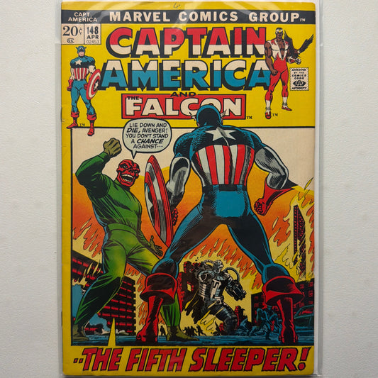 Captain America and The Falcon #148 (FN+)