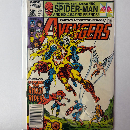 Earths Mightiest Heroes The Avengers #214