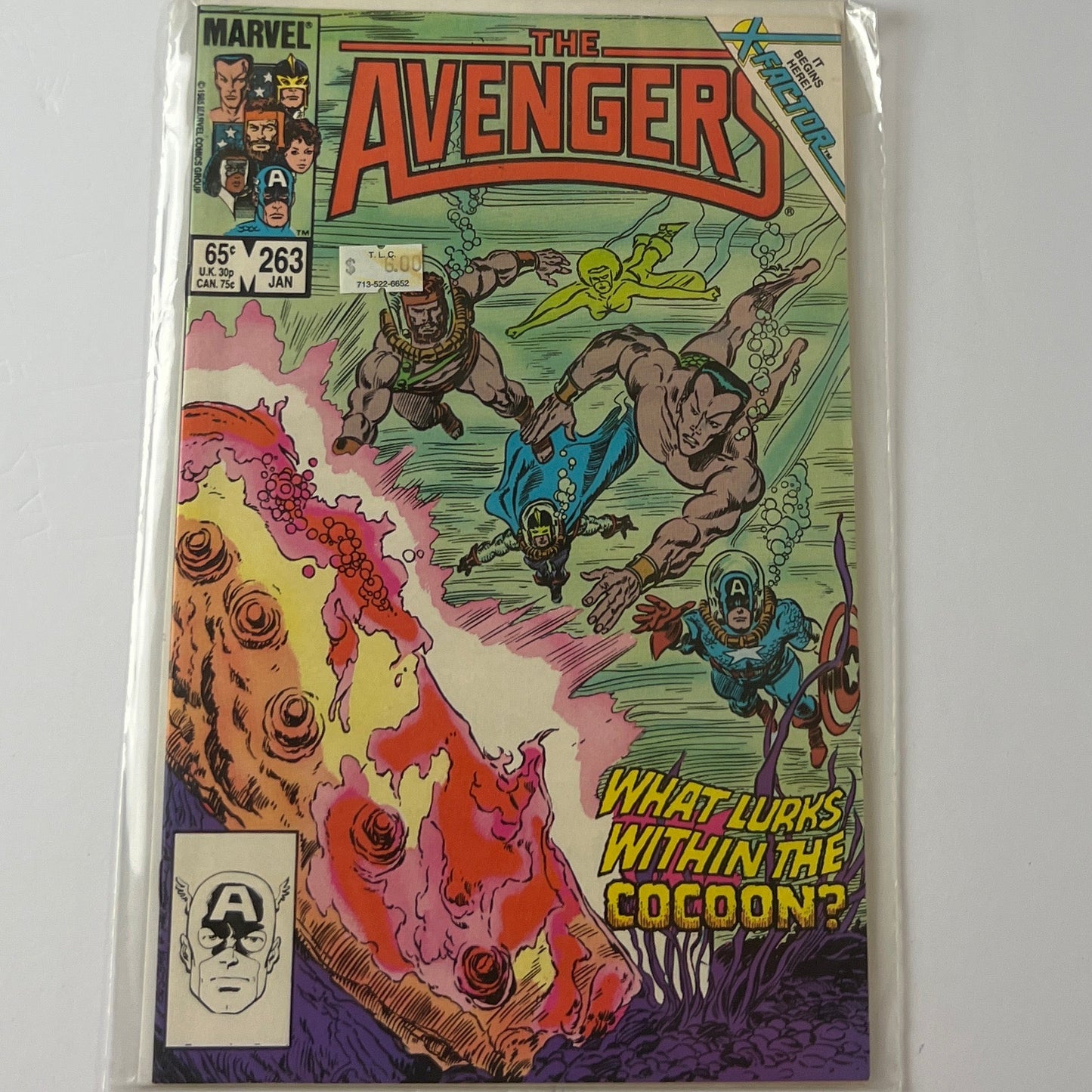 The avengers #263