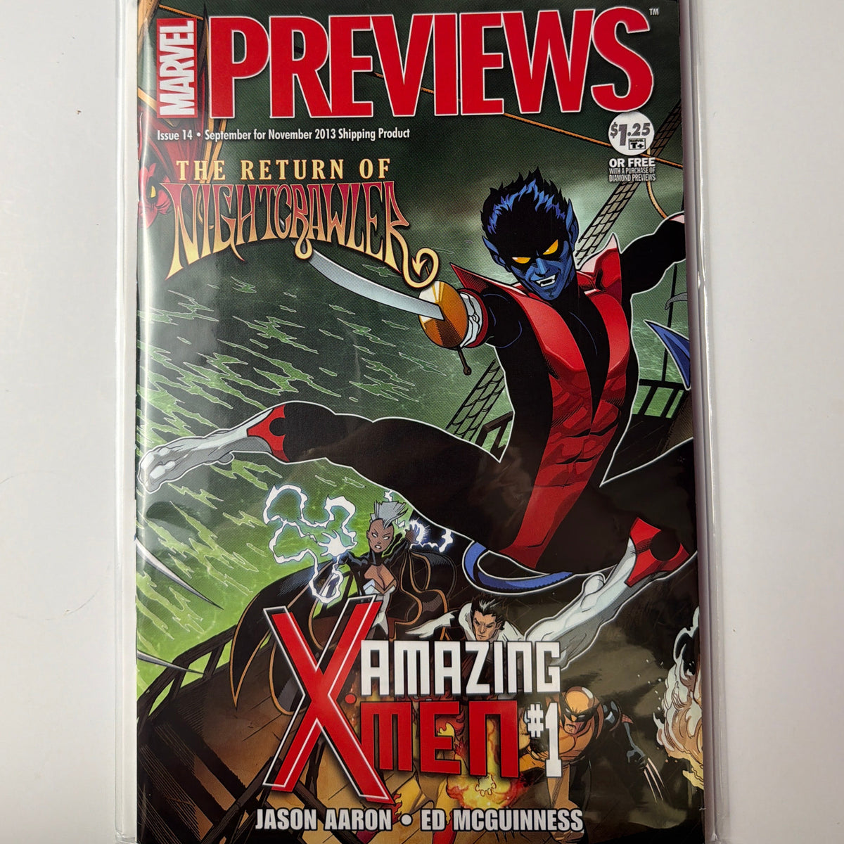 Marvel Previews Amazing X-Men #1