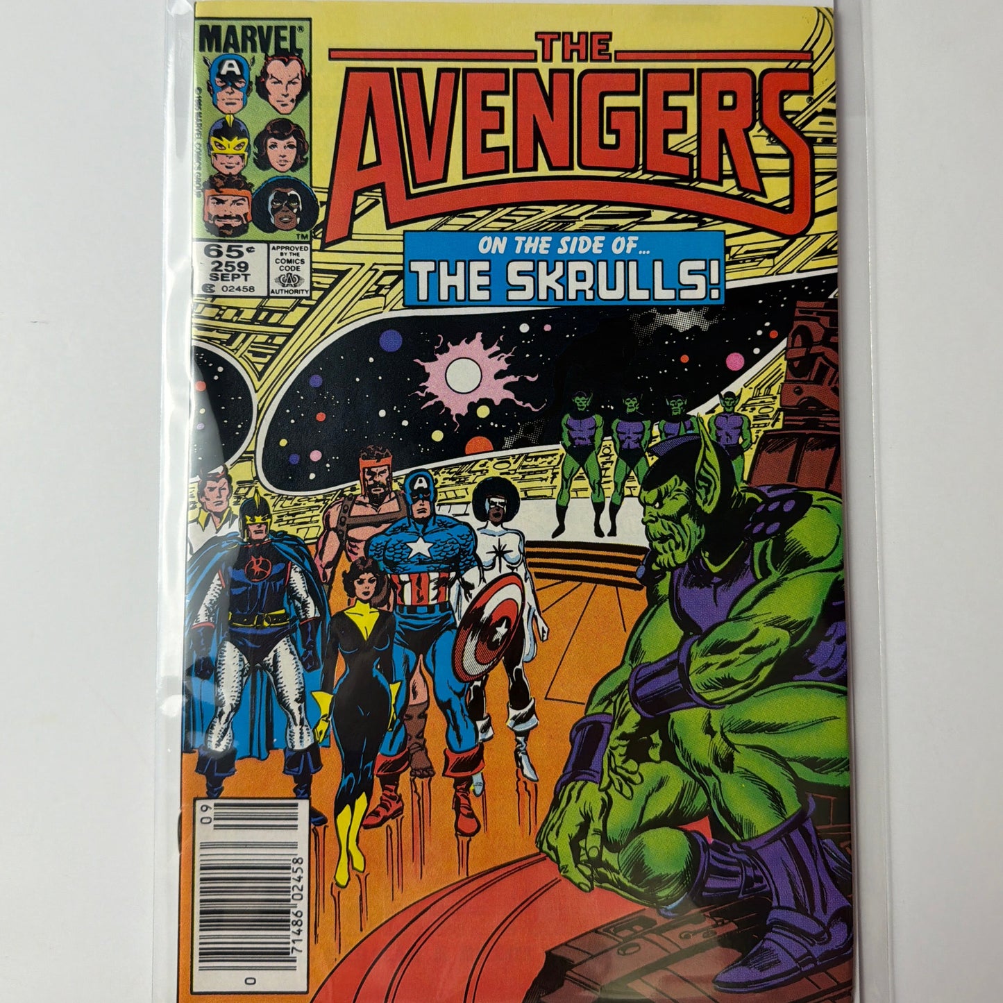 The Avengers #259