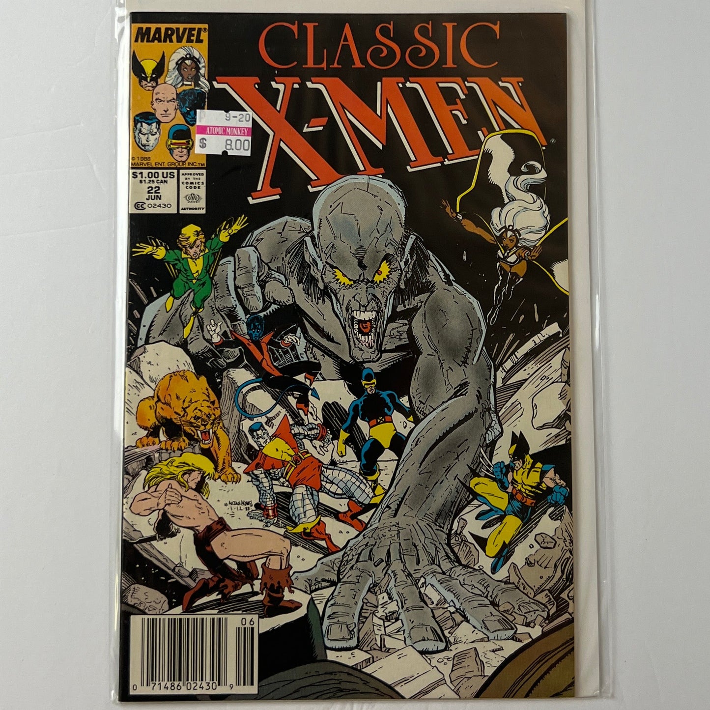 Classic X-men #22