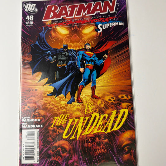 Batman and Superman vs. The undead #48