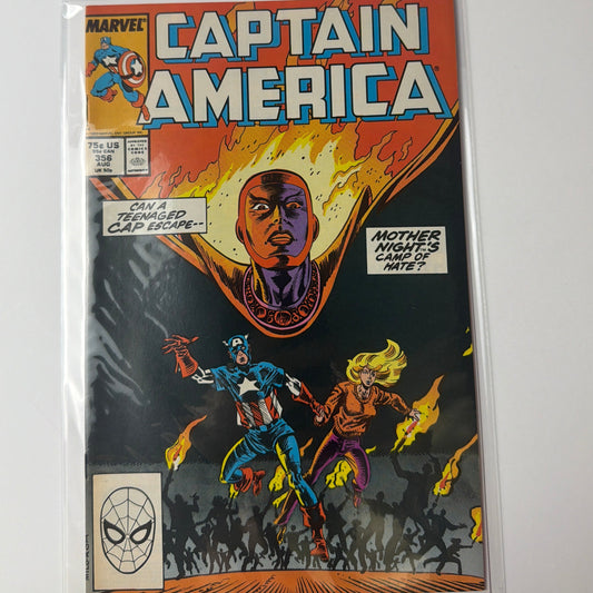 Captain America #356