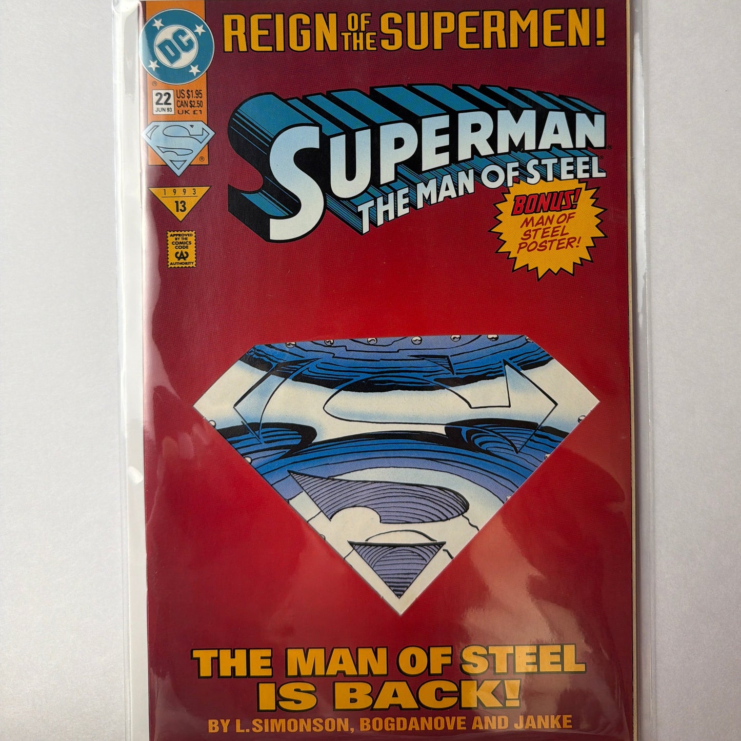 Superman The Man of Steel #22