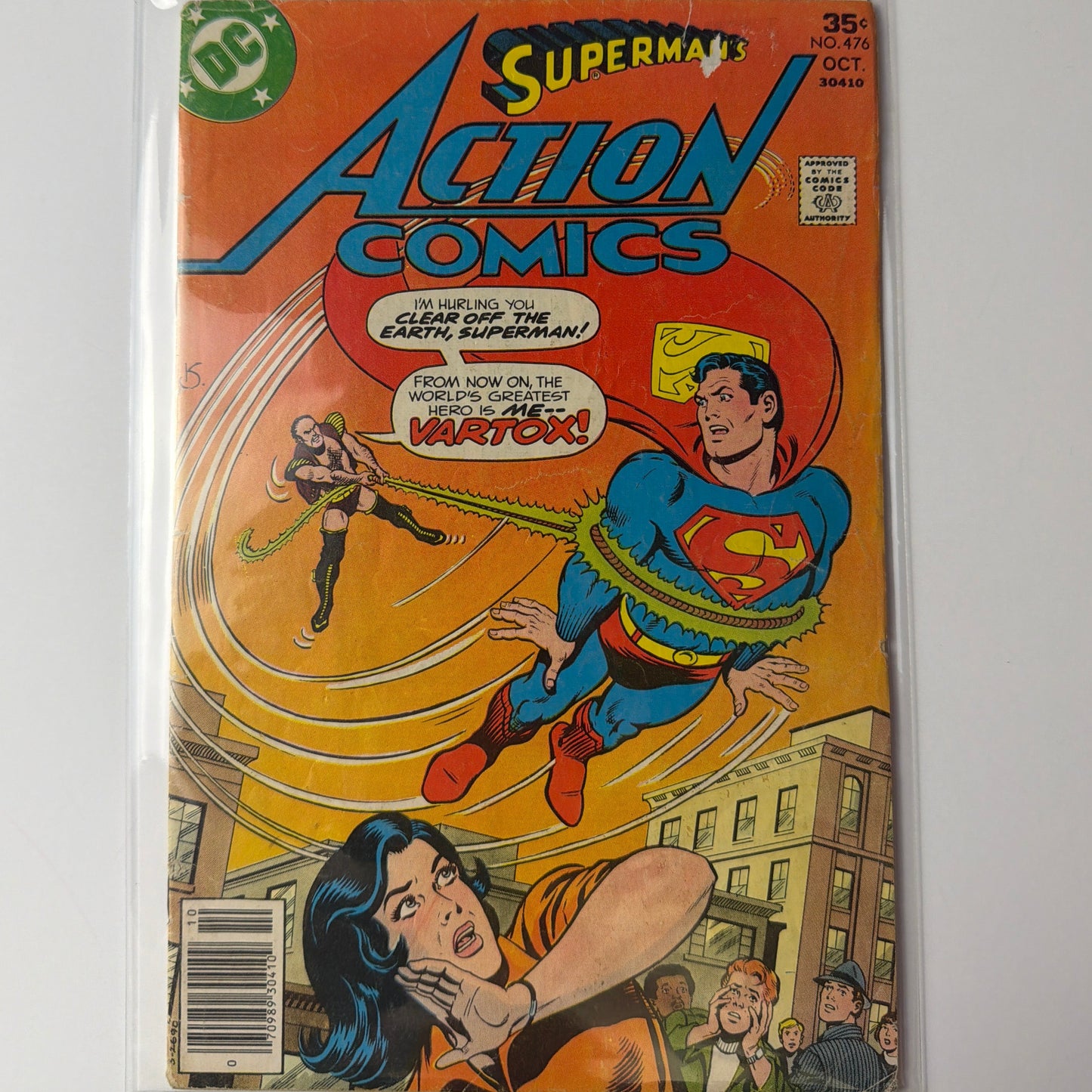 Superman’s Action Comics #476
