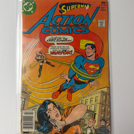 Superman’s Action Comics #476