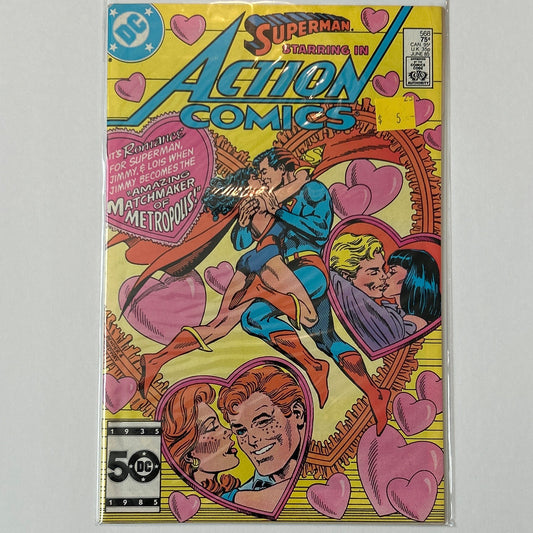 Superman Starring in Action Comics #568