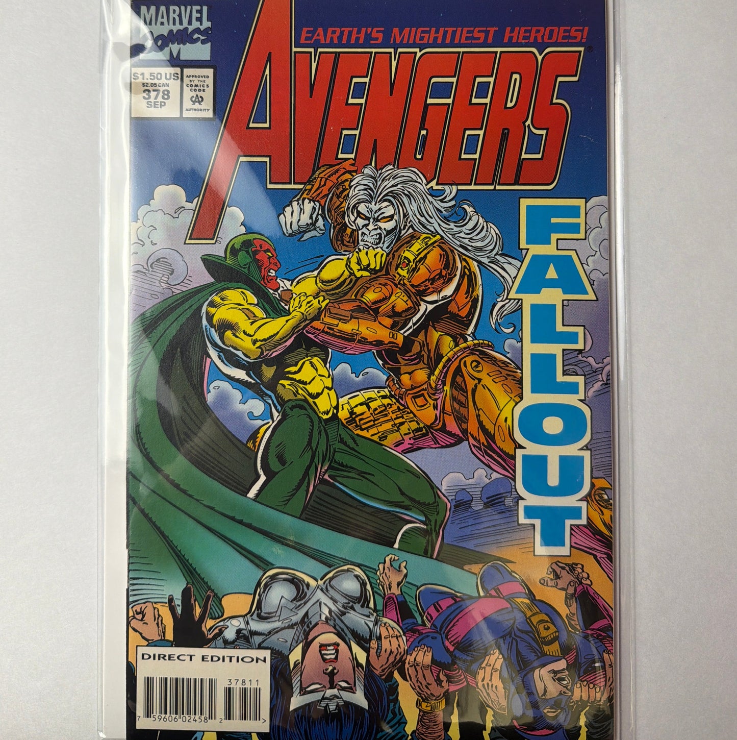 Earths Mightiest Heroes Avengers #378