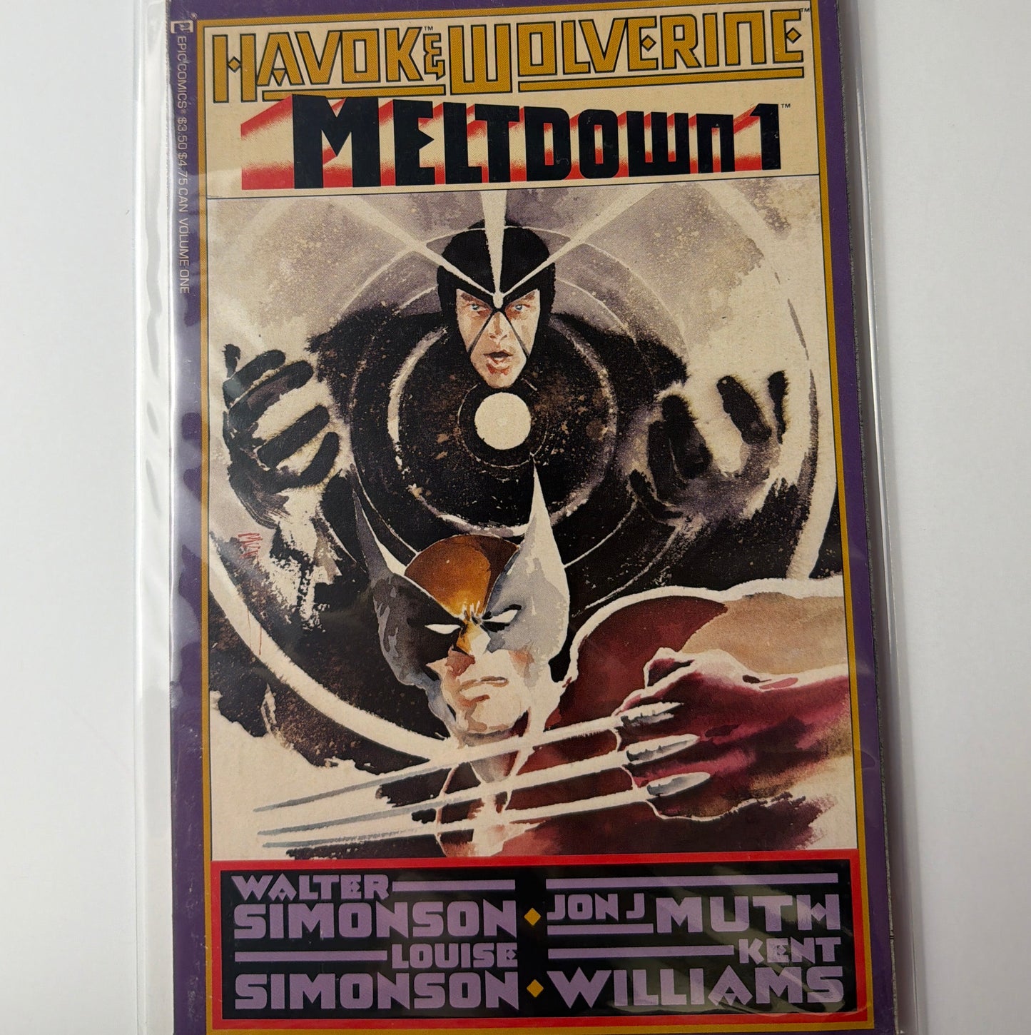 Havok and Wolverine Meltdown #1