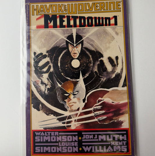 Havok and Wolverine Meltdown #1