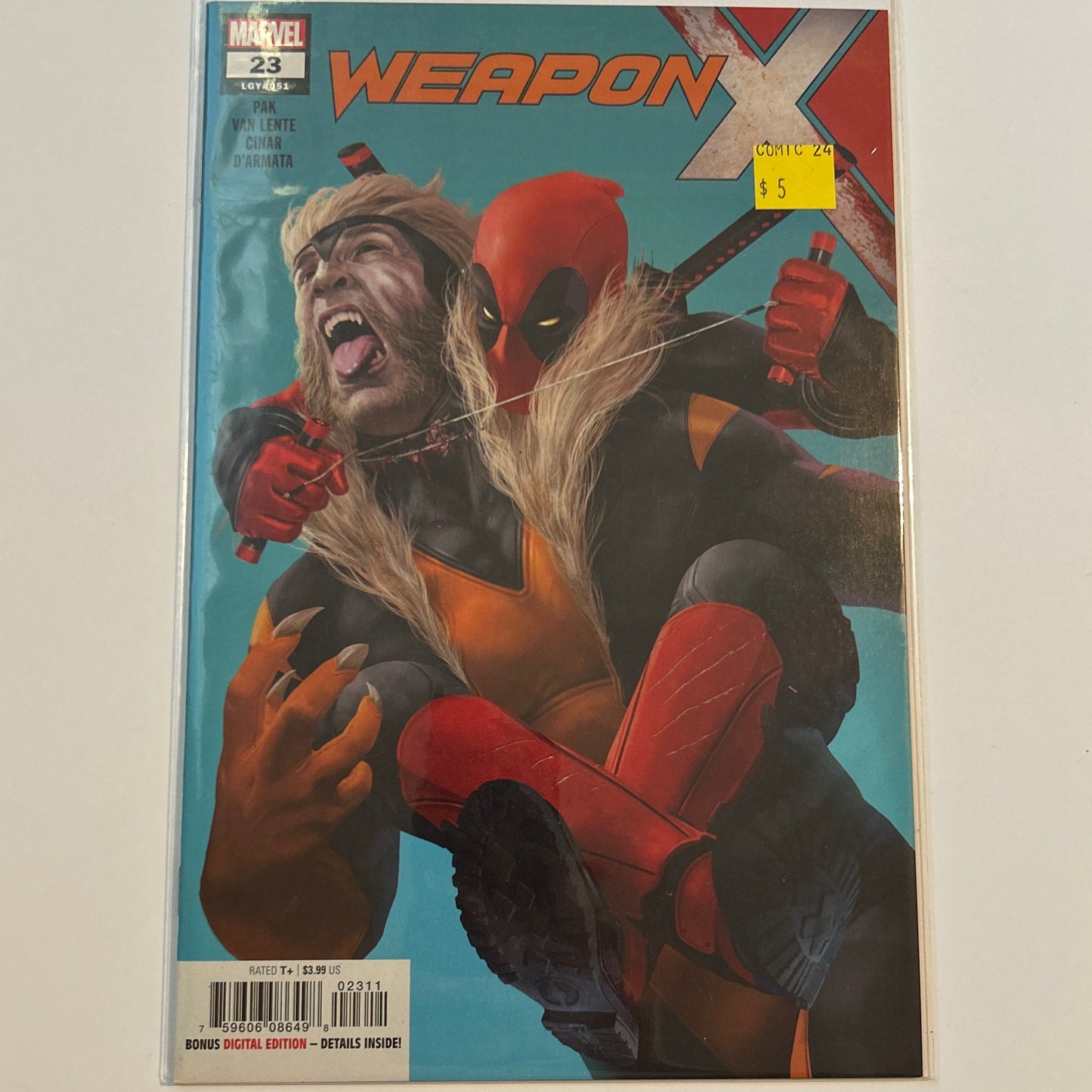 Weapon X #23