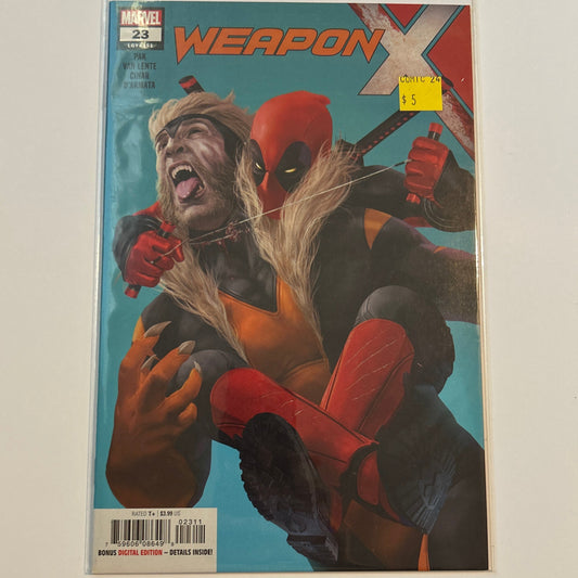 Weapon X #23