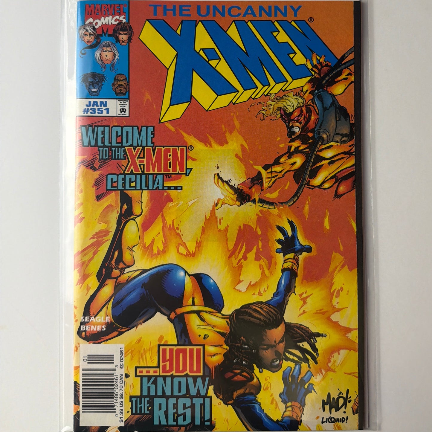 the Uncanny X-Men #351