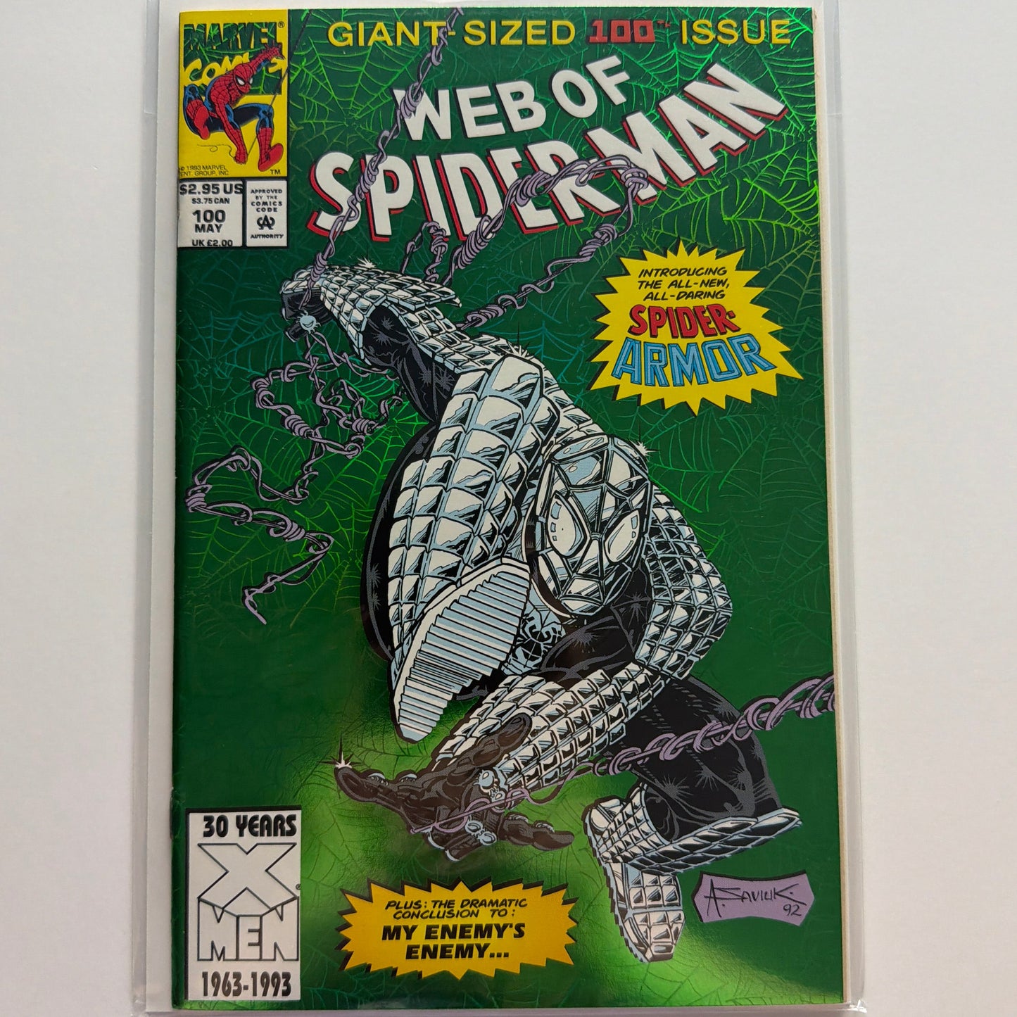 Web of Spider-Man #100 (NM-)